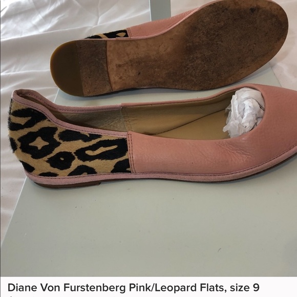 Pink flats by Diane Von Furstenberg 💕💕SOLD💕💕 - Picture 6 of 6